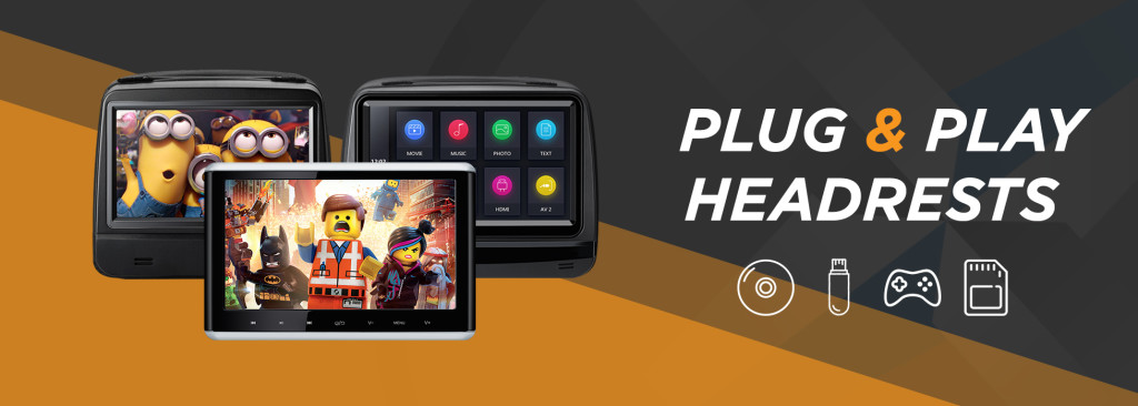 The Best Car Headrest DVD Players – Plug & Play